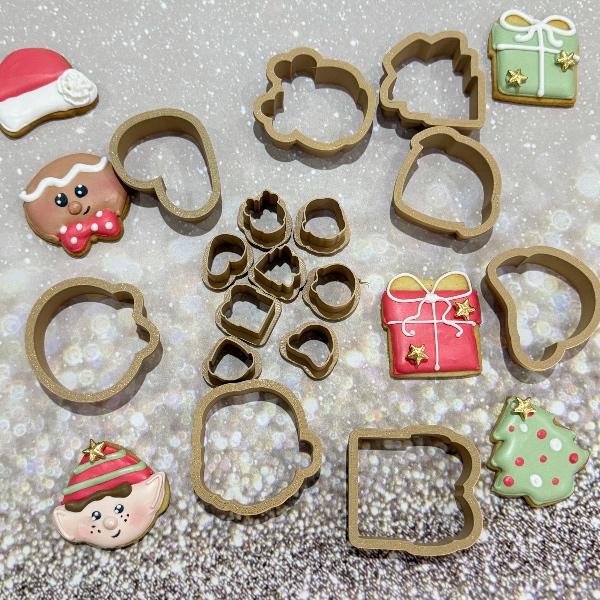 2025 Mini Christmas Cookies - pack of 4 - Image 2