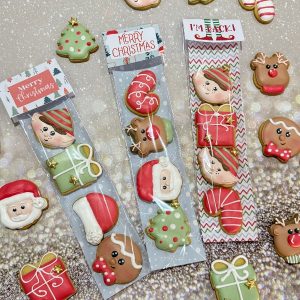 2025 Mini Christmas Cookies - pack of 4