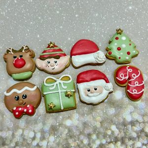 2025 Mini Christmas Cookies - box of 8
