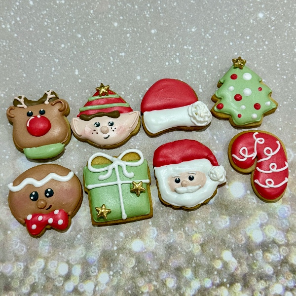 2025 Mini Christmas Cookies - pack of 4 - Image 3